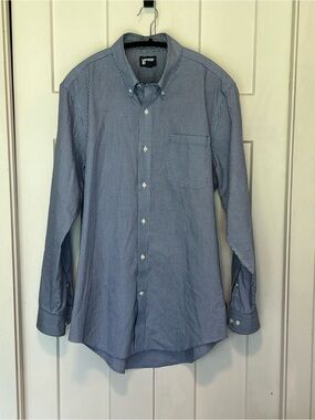 Lands' End No Iron Supima Pinpont Oxford Button-Down Dress Shirt Sz 16-34 NWT.